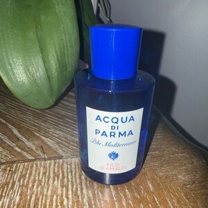 Acqua Di Parma Blu Mediterraneo EMPTY cologne bottle - Vibrant Blue